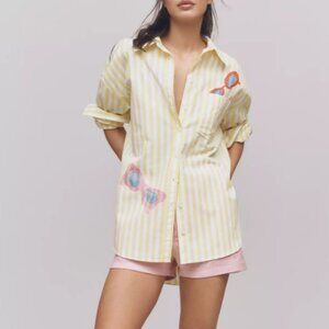 The Bennet Buttondown Shirt by Maeve: Novelty Edition
